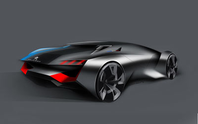 Peugeot Vision Gran Turismo concept for GT6