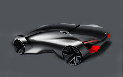 Peugeot Vision Gran Turismo concept for GT6