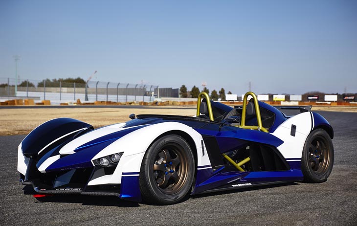 Phiaro P75 Concept Cipher track car