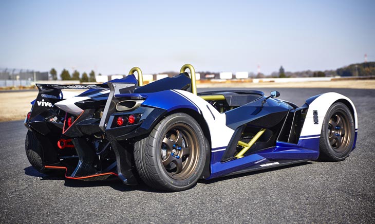 Phiaro P75 Concept Cypher track car