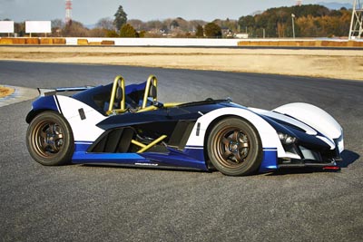 Phiaro P75 Concept Cipher track car