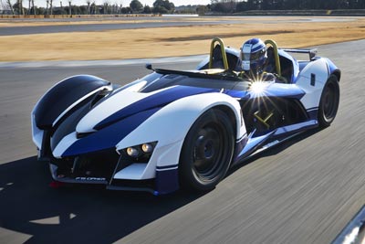 Phiaro P75 Concept Cipher track car