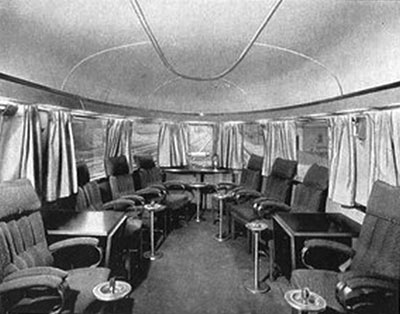 Zephyr streamliner train