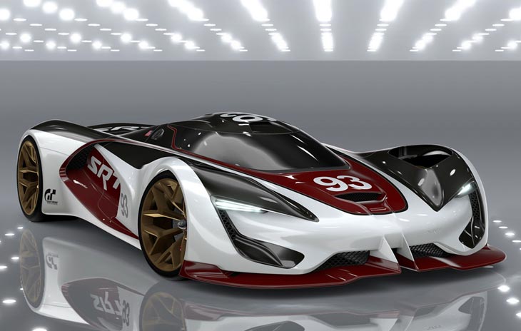 SRT Tomahawk Vision Gran Turismo race car concept