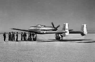Vultee XP-54 prototype aircraft