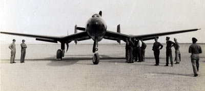 Vultee XP-54 prototype aircraft