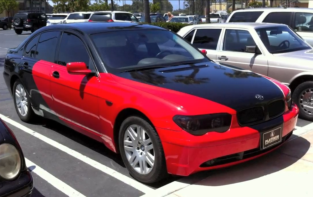 Bmw two tone paint job #1