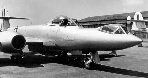 Gloster Meteor F8 Prone Pilot