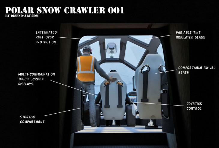 Polar Snow Crawler PSC-001