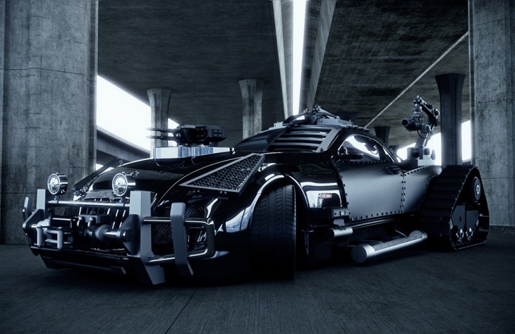 Zombie-proof Maybach Exelero concept