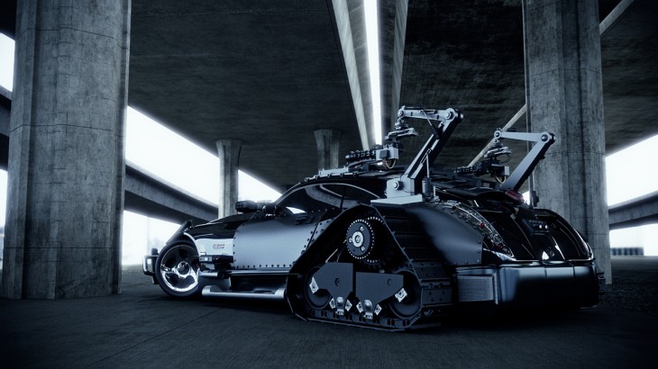 Zombie-proof Maybach Exelero concept