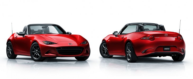 2016 Mazda MX-5 Miata ND front and rear