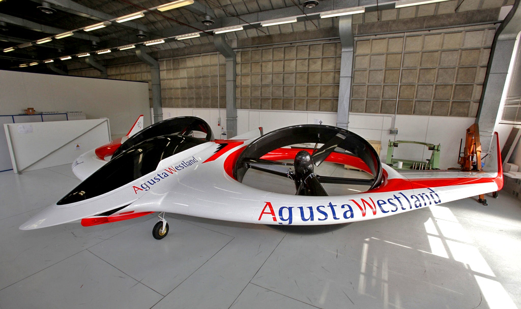 AgustaWestland Project Zero electric powered helicopter