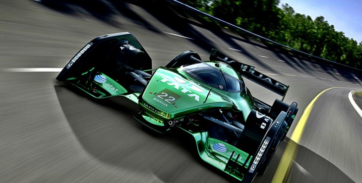 Jaguar XJR-19 Le Mans race car